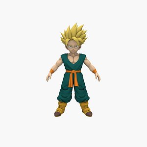 Rigged Dragon Ball Z 3D Models for Download | TurboSquid