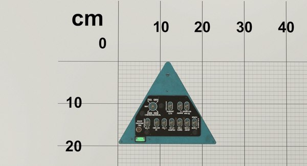 Right triangular panels board 3D model - TurboSquid 1362204