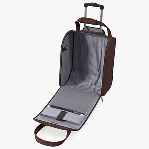 3D Open Softshell Luggage Samsonite Brown