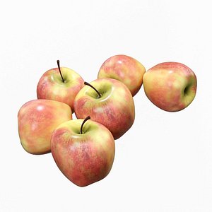 Apples Fruit 3D