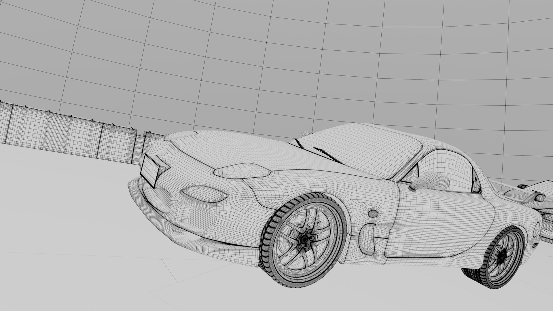 Mazda RX7 - OBJ 3D Model - TurboSquid 2382260