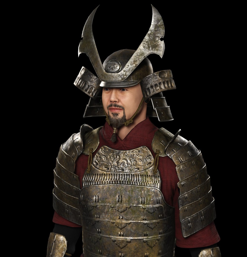 3D Model Samurai - TurboSquid 2077215