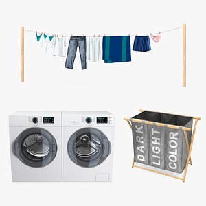 3D laundry 2 drying
