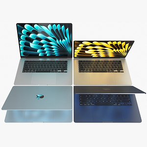 Apple MacBook Air 15 M5 2026 All Colors Rigged