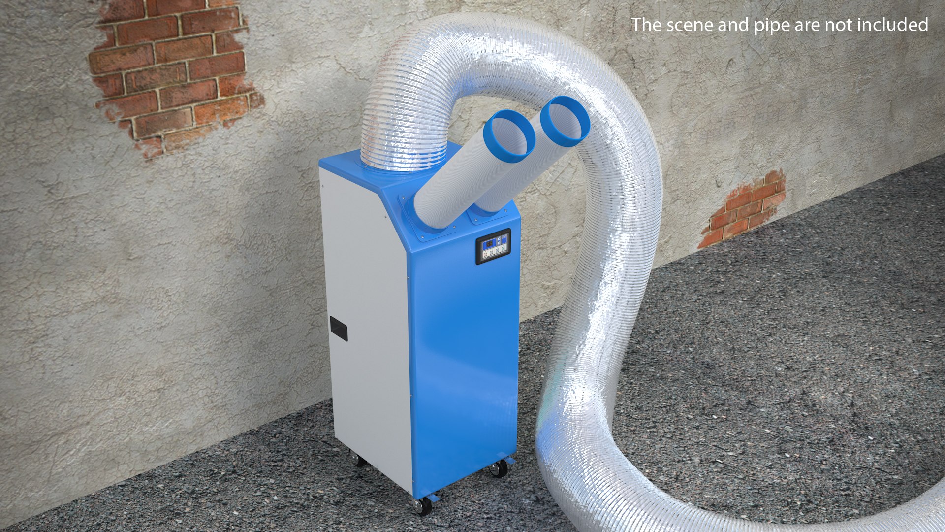 3D model Split Air Conditioner Portable Industrial Mac 45 https://p.turbosquid.com/ts-thumb/iJ/nbDZ25/B4/splitairconditionerportableindustrialmac45c4dmodel005/jpg/1665405384/1920x1080/fit_q87/c00f1eae6af67389703a59985299ed59860c3e11/splitairconditionerportableindustrialmac45c4dmodel005.jpg