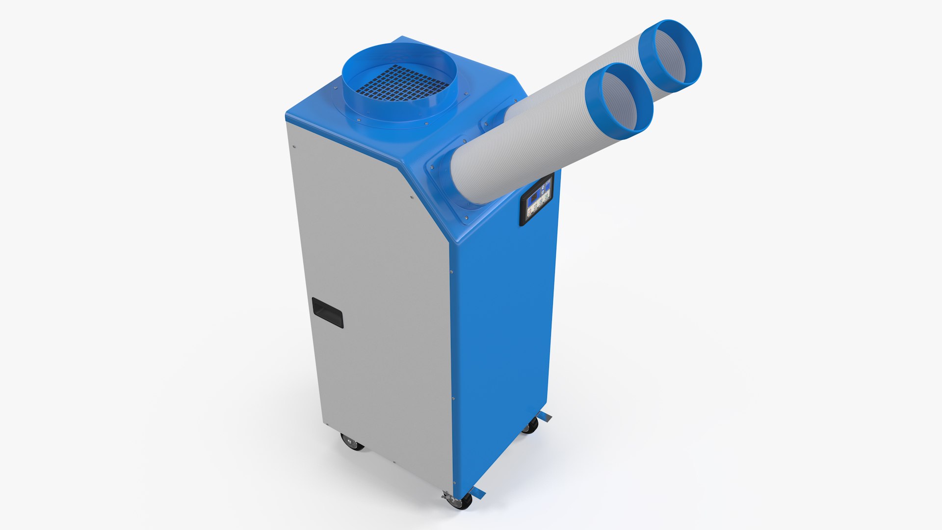 3D model Split Air Conditioner Portable Industrial Mac 45 https://p.turbosquid.com/ts-thumb/iJ/nbDZ25/Mx/splitairconditionerportableindustrialmac45c4dmodel006/jpg/1665405389/1920x1080/fit_q87/98a57c404600cd094d69d214f94decbda3500db1/splitairconditionerportableindustrialmac45c4dmodel006.jpg