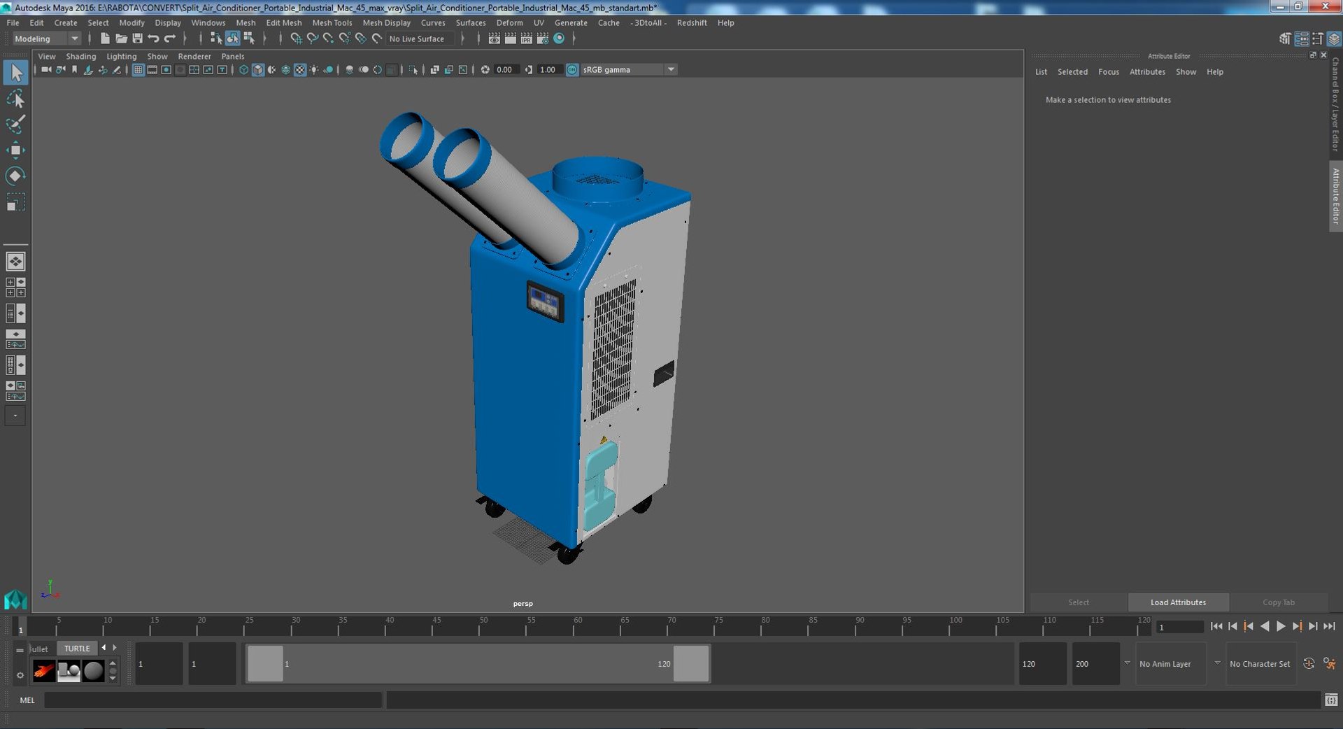 3D model Split Air Conditioner Portable Industrial Mac 45 https://p.turbosquid.com/ts-thumb/iJ/nbDZ25/Np/splitairconditionerportableindustrialmac45c4dmodel022/jpg/1665405453/1920x1080/fit_q87/7e61ccdda4e9bd52d03e347f99ce949f5b1dcd4e/splitairconditionerportableindustrialmac45c4dmodel022.jpg
