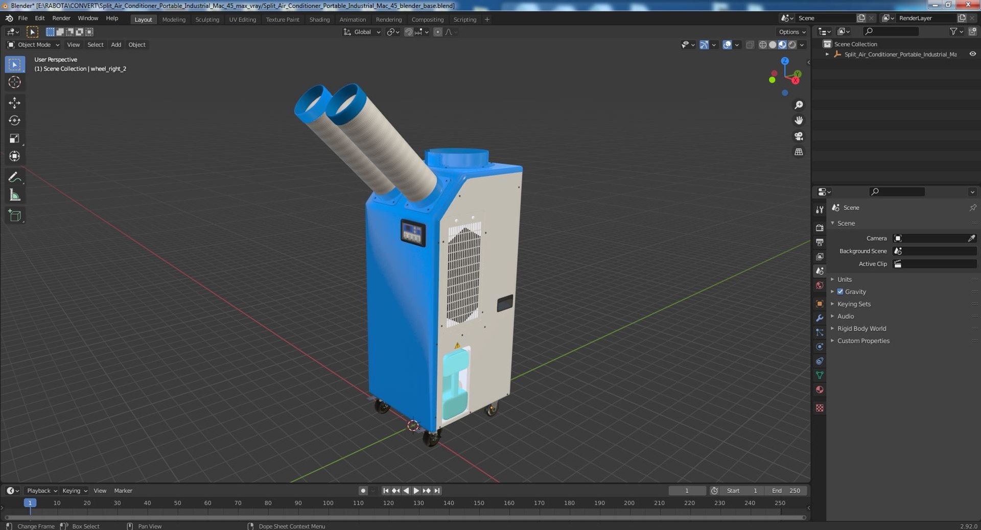 3D model Split Air Conditioner Portable Industrial Mac 45 https://p.turbosquid.com/ts-thumb/iJ/nbDZ25/rl/splitairconditionerportableindustrialmac45c4dmodel019/jpg/1665405442/1920x1080/fit_q87/1c647ea791eb2ada41092c5d3d40981d585130b1/splitairconditionerportableindustrialmac45c4dmodel019.jpg