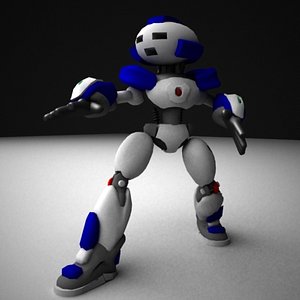3ds max robot