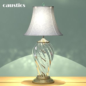Glass/Crystal Table Lamp