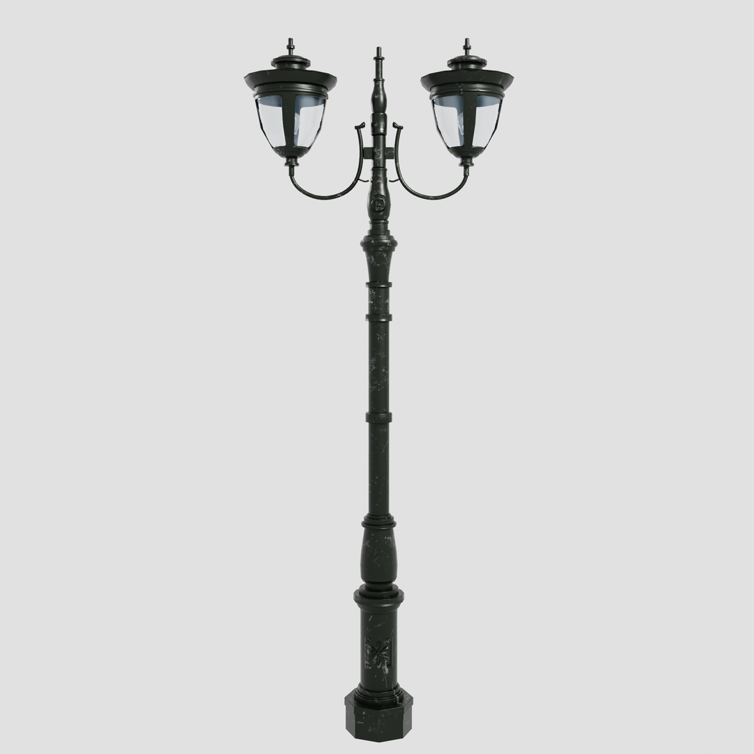 3D StreetLamp04 Model - TurboSquid 1972097