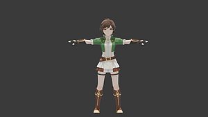 Female RPG character
