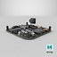 Interne Stromversorgungsplatine des Mac Mini M4