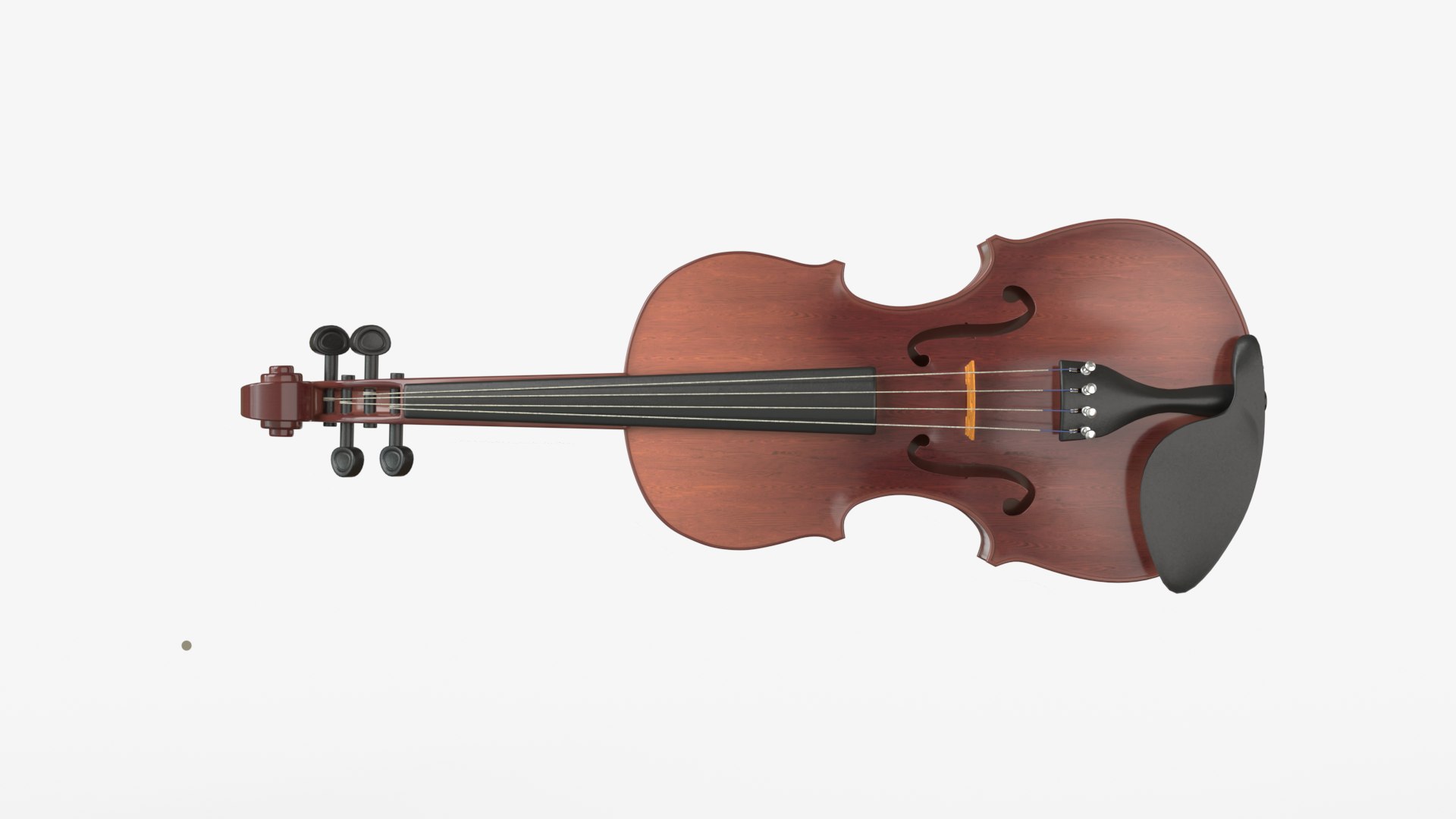 Violin Music Instrument With Bow And Stand 3D Model - TurboSquid 2323307