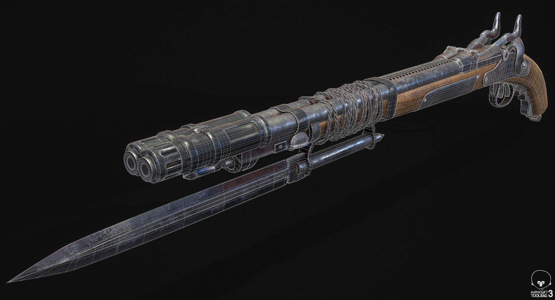 sawed-off musket 3D model https://p.turbosquid.com/ts-thumb/iK/BuIQkj/iIiDm0Y9/screenshot010/png/1547676285/1920x1080/fit_q87/07233d2190cc0e9770eb5dab0a10f3294ecf14bf/screenshot010.jpg
