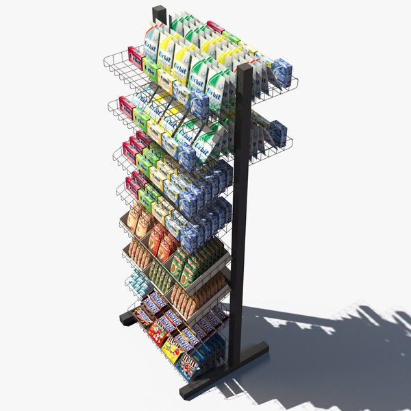 3d model rack v-ray