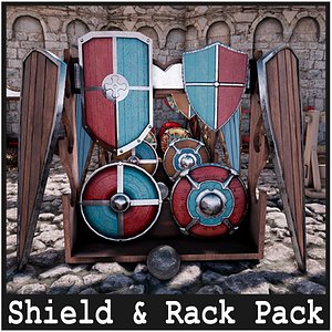 Shields  Racks  44 Variations 3D model