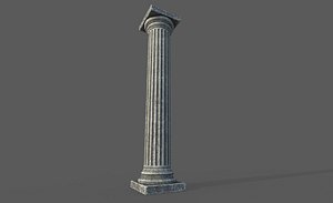 3D roman collumn model