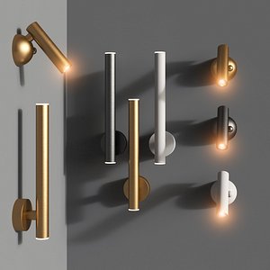 3D wall light 02