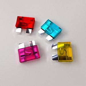 3D Blade Fuse model