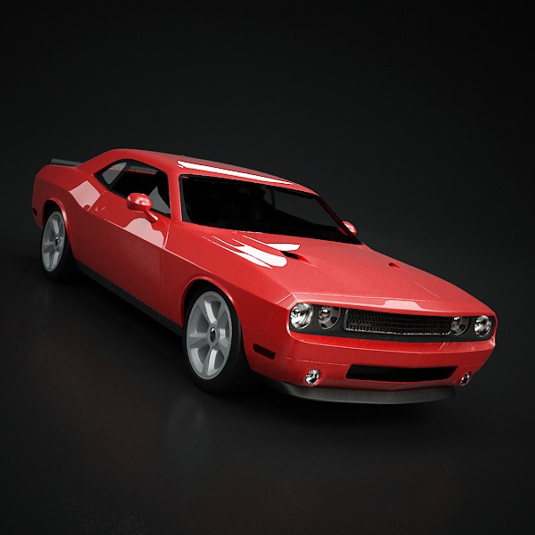 3d Dodge Challenger