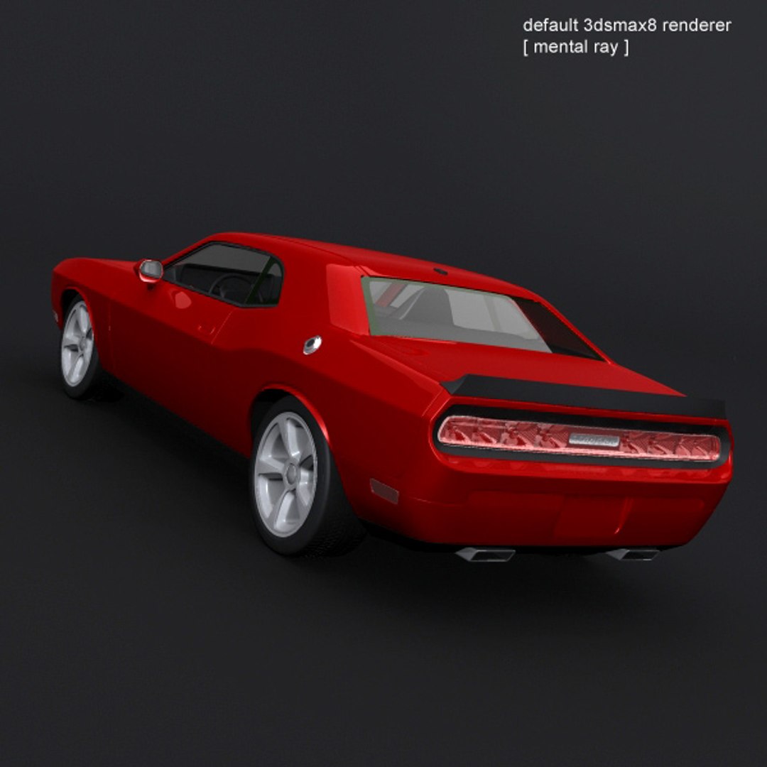 3d Dodge Challenger