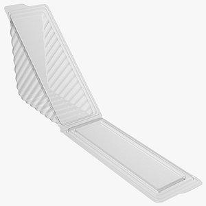 Plastic Sandwich Wedge Open