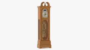 Standing Grandfather Clock Oak model