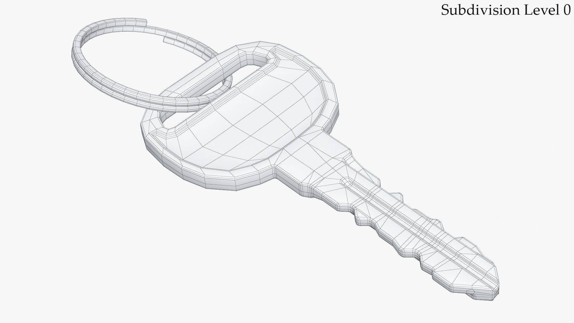 3D Key 4 Model - TurboSquid 1505759