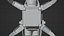 Robot fantascientifico 3d
