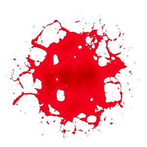 3D model blood stain 8