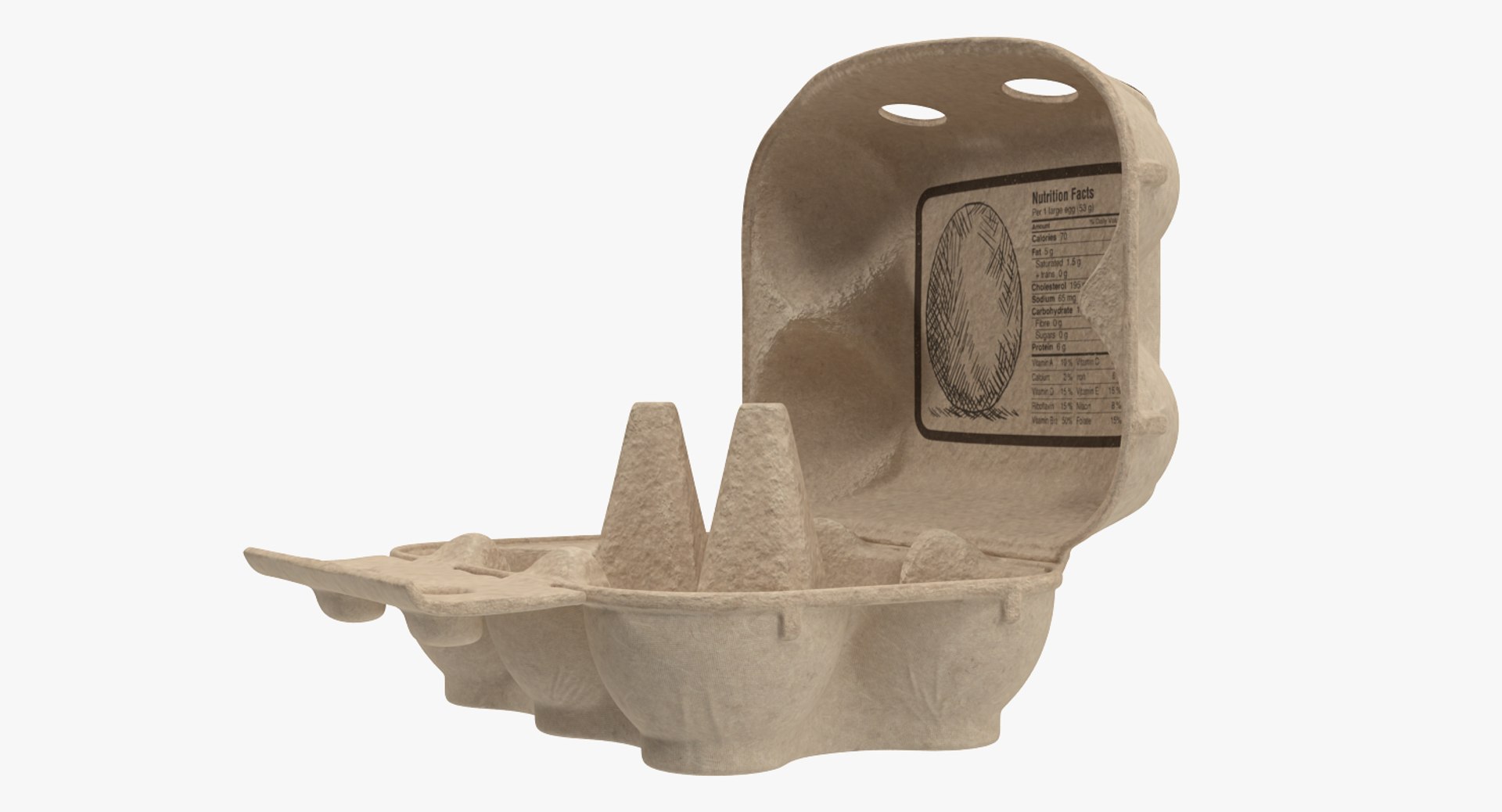 3D carton eggs cardboard opened model https://p.turbosquid.com/ts-thumb/iK/egw1YP/ERSgr8Zh/cartoneggssixcardboardopenedc4dmodel003/jpg/1537412040/1920x1080/fit_q87/beea18b441e959062cd6f25e527fae5444e90d67/cartoneggssixcardboardopenedc4dmodel003.jpg