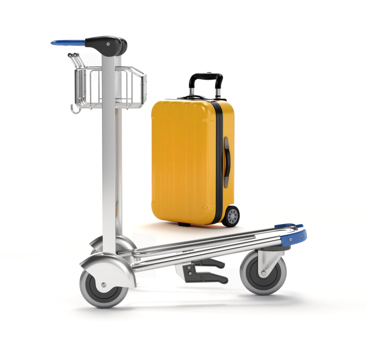 3D Airport Luggage Trolley with Suitcase https://p.turbosquid.com/ts-thumb/iK/fHICZG/KO/airporttrolley16/png/1727760414/1920x1080/fit_q87/4fb45881cb6feaeac2b3d7da9881f6489efeb9a2/airporttrolley16.jpg