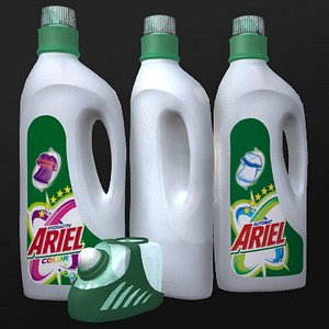 wash bottle 3d max