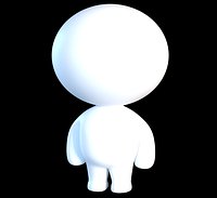 Doll Cartoon 3D print model