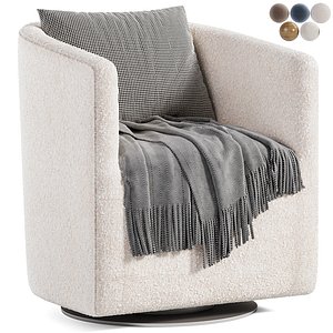 Zaila chair Natural Linen model