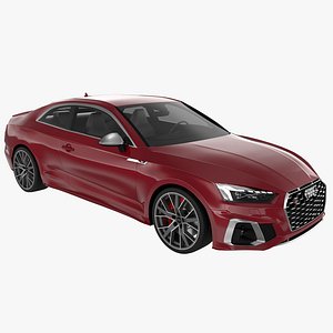 3D Audi S5 Coupe TDI 2020 model