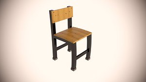 INDUSTRIAL CHAIR 3D model