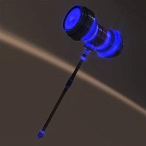Sci-Fi Hammer V2 3D model