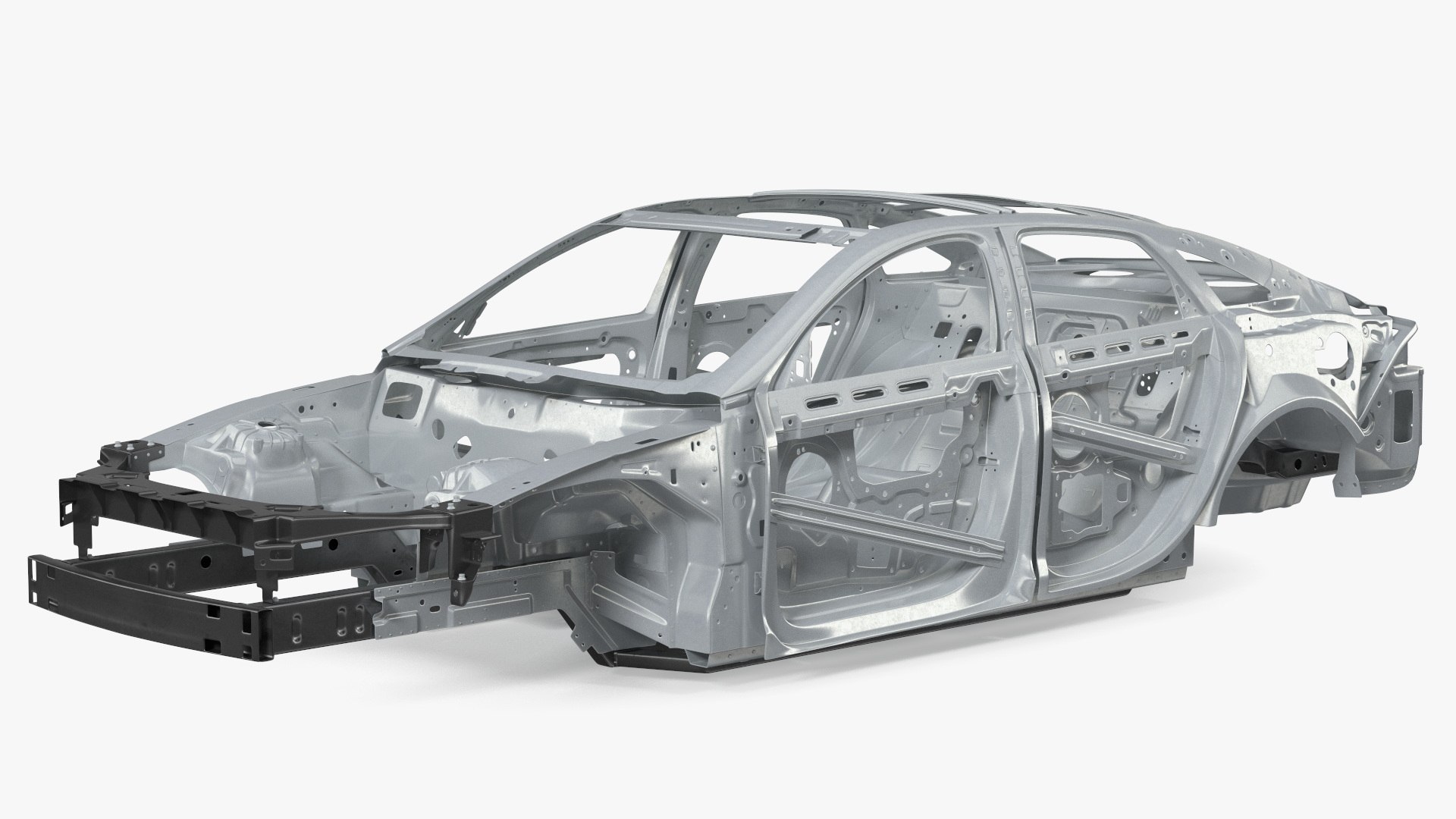 Sedan Frame Structure 3D model preview