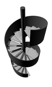 Spiral stair 2023-0006 3D model