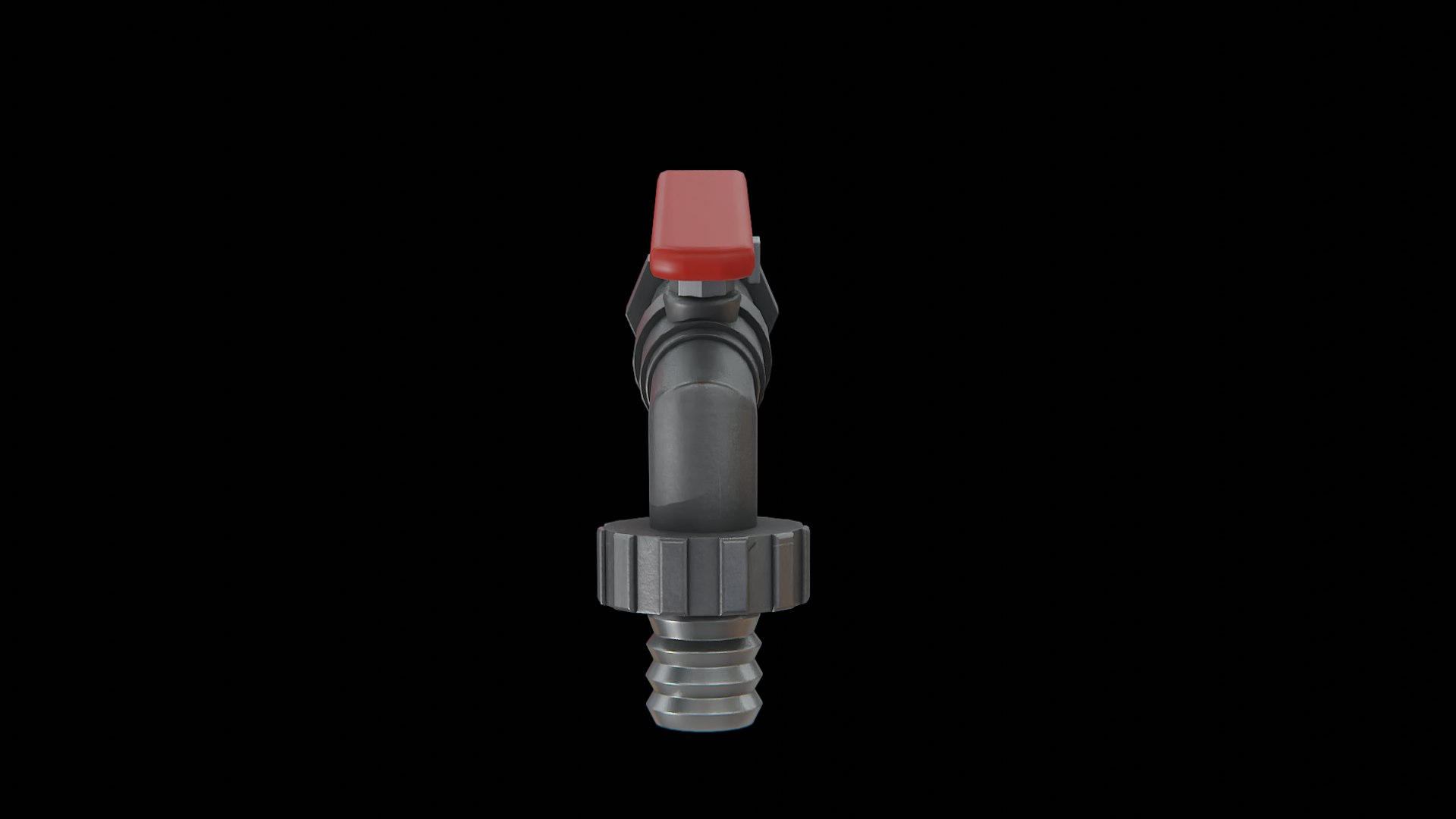 3D Tap Red - TurboSquid 1654299