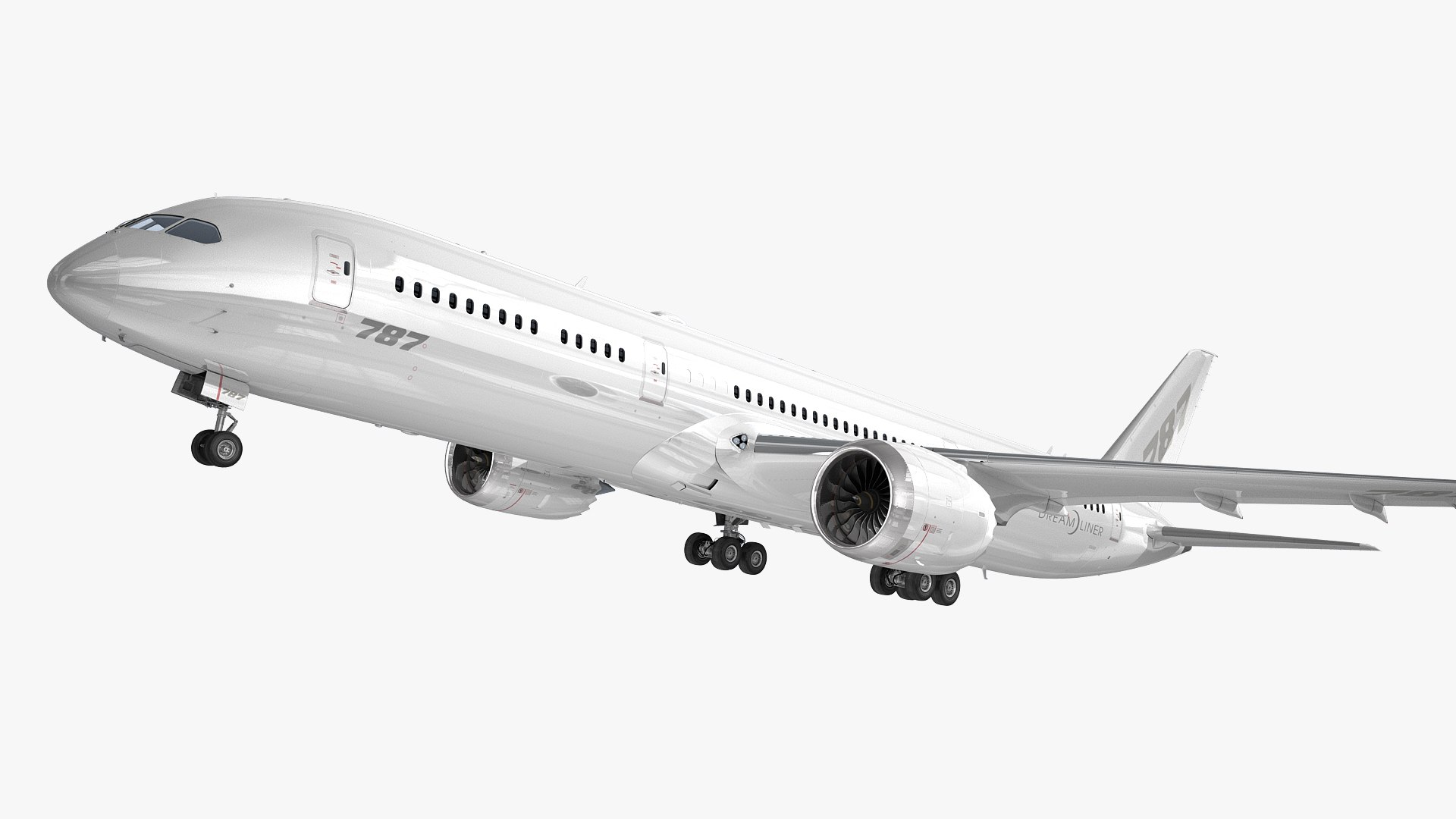 ボーイング787-9ドリームライナー3Dモデル - TurboSquid 1104093