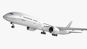 Boeing 787-9 Dreamliner Generic White