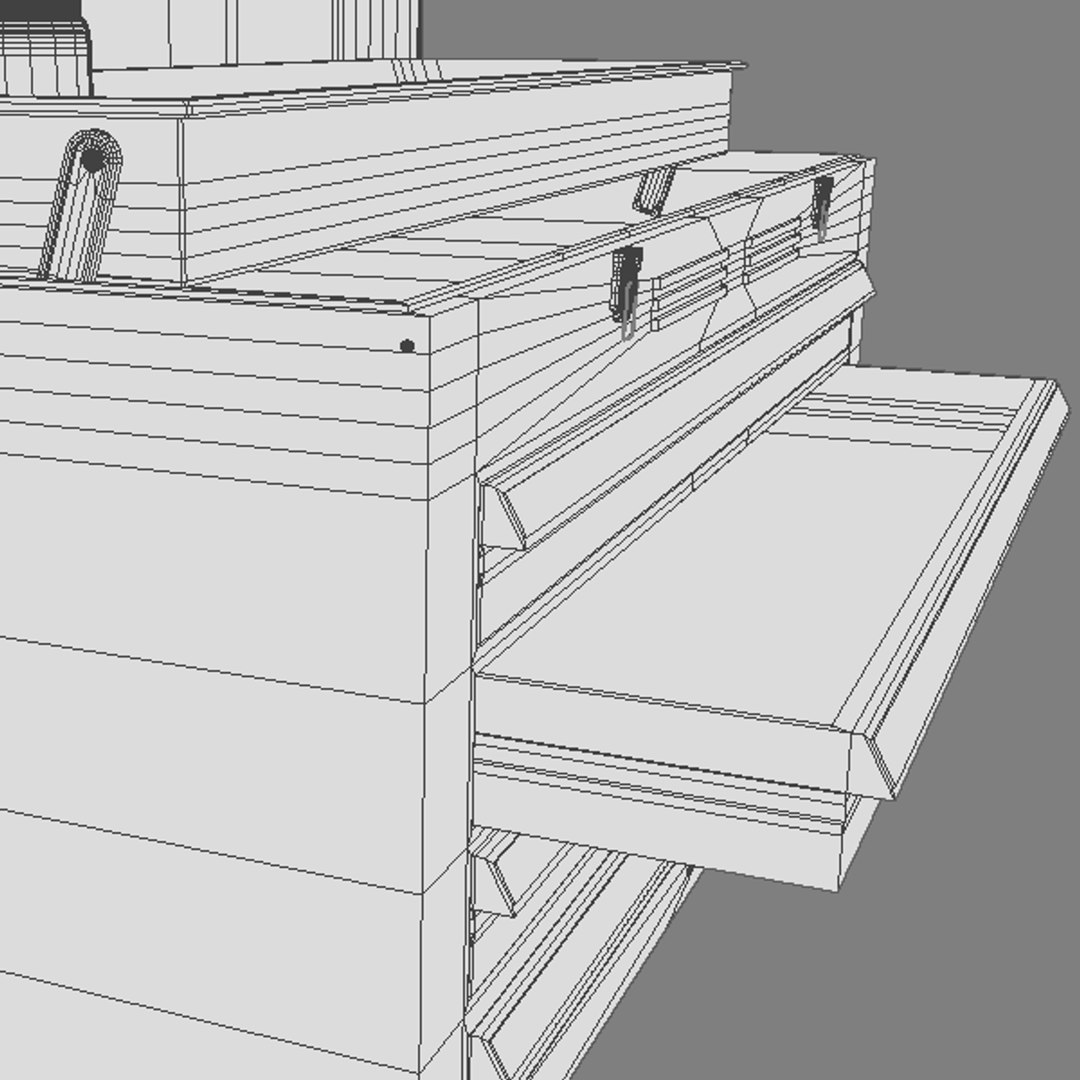 3d Mechanic Toolbox Model