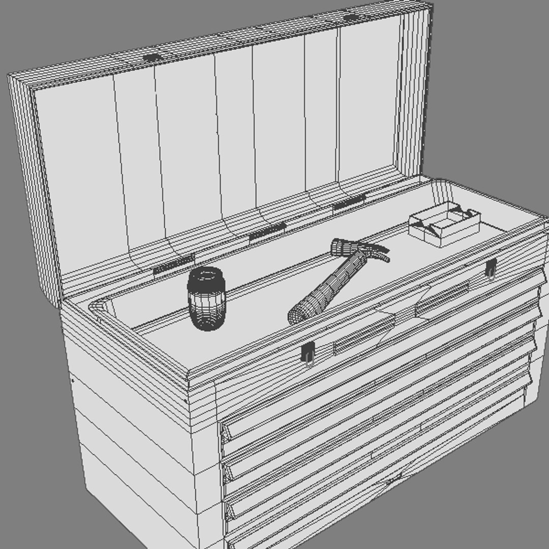 3d Mechanic Toolbox Model