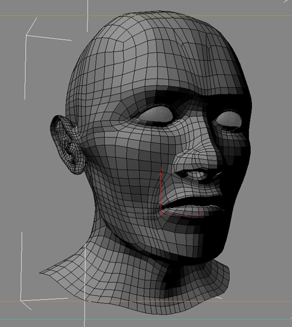 3d Generic Male Head