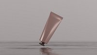 Cosmetic Tube with Water Reflection