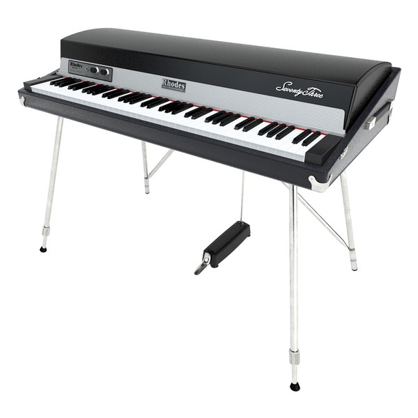 Rhodes marca setanta música model 3DRhodes marca setanta música model 3D  