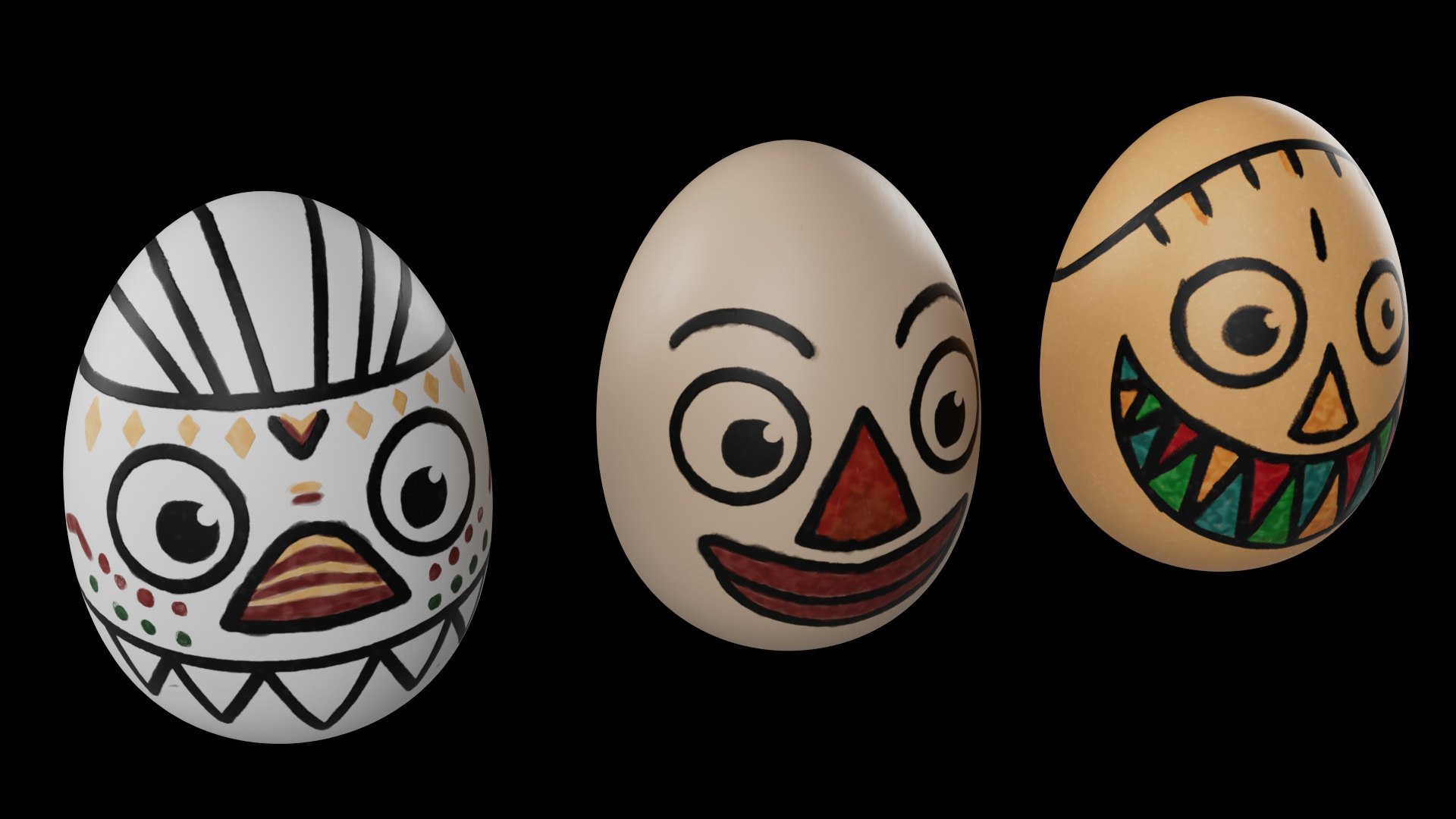 3D Tribe eggs model https://p.turbosquid.com/ts-thumb/iL/8DezTl/3S/v2/jpg/1742663737/1920x1080/fit_q87/be09f635d6201c4270b9cdb62d9fcc831efb9496/v2.jpg
